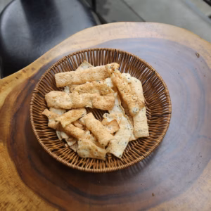 {Combo 4 Túi} Bánh Đa Thanh Gạo Lứt Cay Ngọt 100Gr - Joyvn