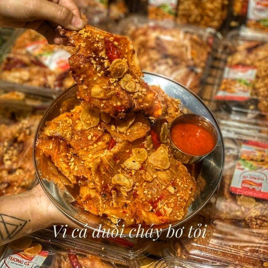 Vi Cá Đuối Cháy Bơ Tỏi Đỉnh Của Chóp 300G Kèm Sốt - Winnie House - Ảnh 2