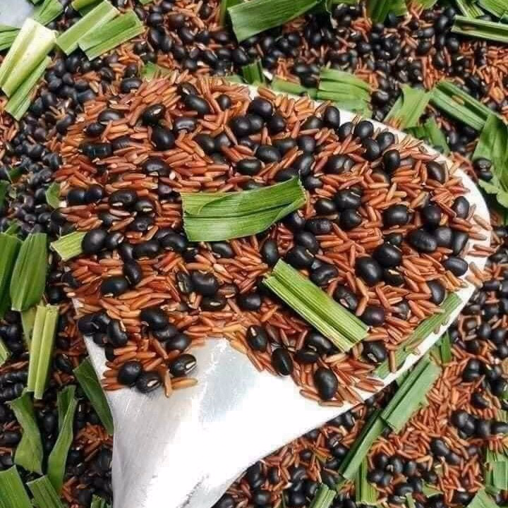 Trà Gạo Lức Đậu Đen Lá Dứa Đóng Hộp 1Kg - Winnie House