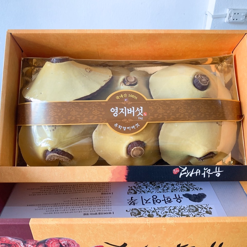 Nấm Linh Chi Vàng Chanh Cao Cấp Hàn Quốc Hộp 1Kg - Samsung - Ảnh 5