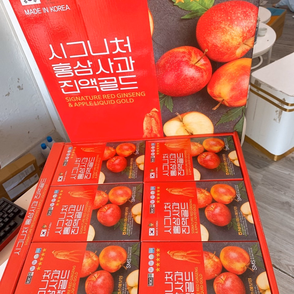 Nước Hồng Sâm Táo Đỏ 70Ml X 30 Gói - Sms Bio Pharm - Ảnh 5