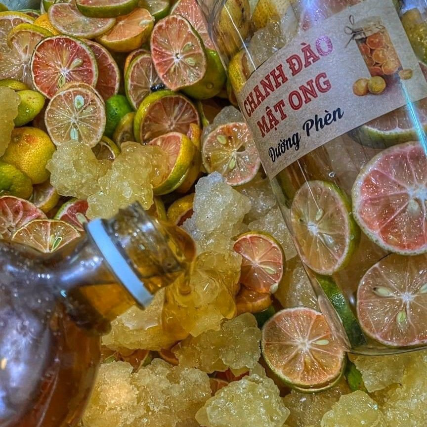 Chanh Đào Mật Ong Đường Phèn - Winnie House - Ảnh 3