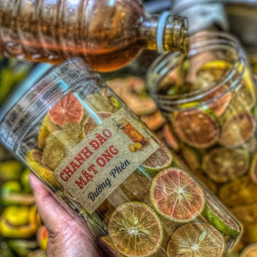 Chanh Đào Mật Ong Đường Phèn - Winnie House