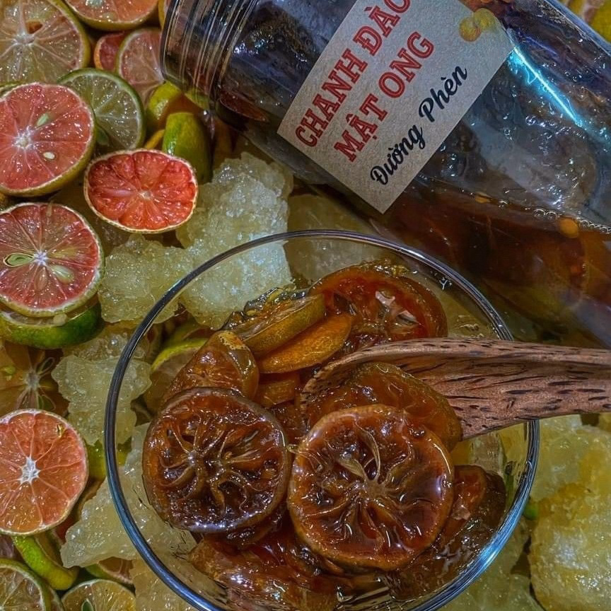 Chanh Đào Mật Ong Đường Phèn - Winnie House - Ảnh 2