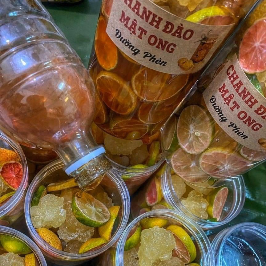 Chanh Đào Mật Ong Đường Phèn - Winnie House - Ảnh 5