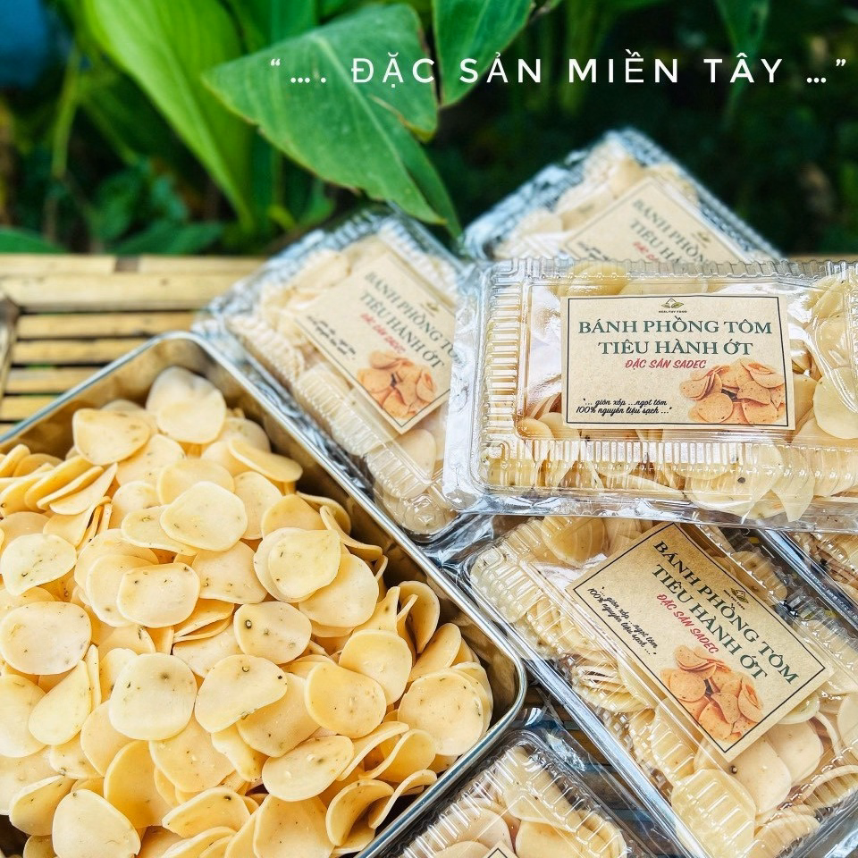 Bánh Phồng Tôm Tiêu Ớt Đầy Hương Vị 500G - Winnie House - Ảnh 7