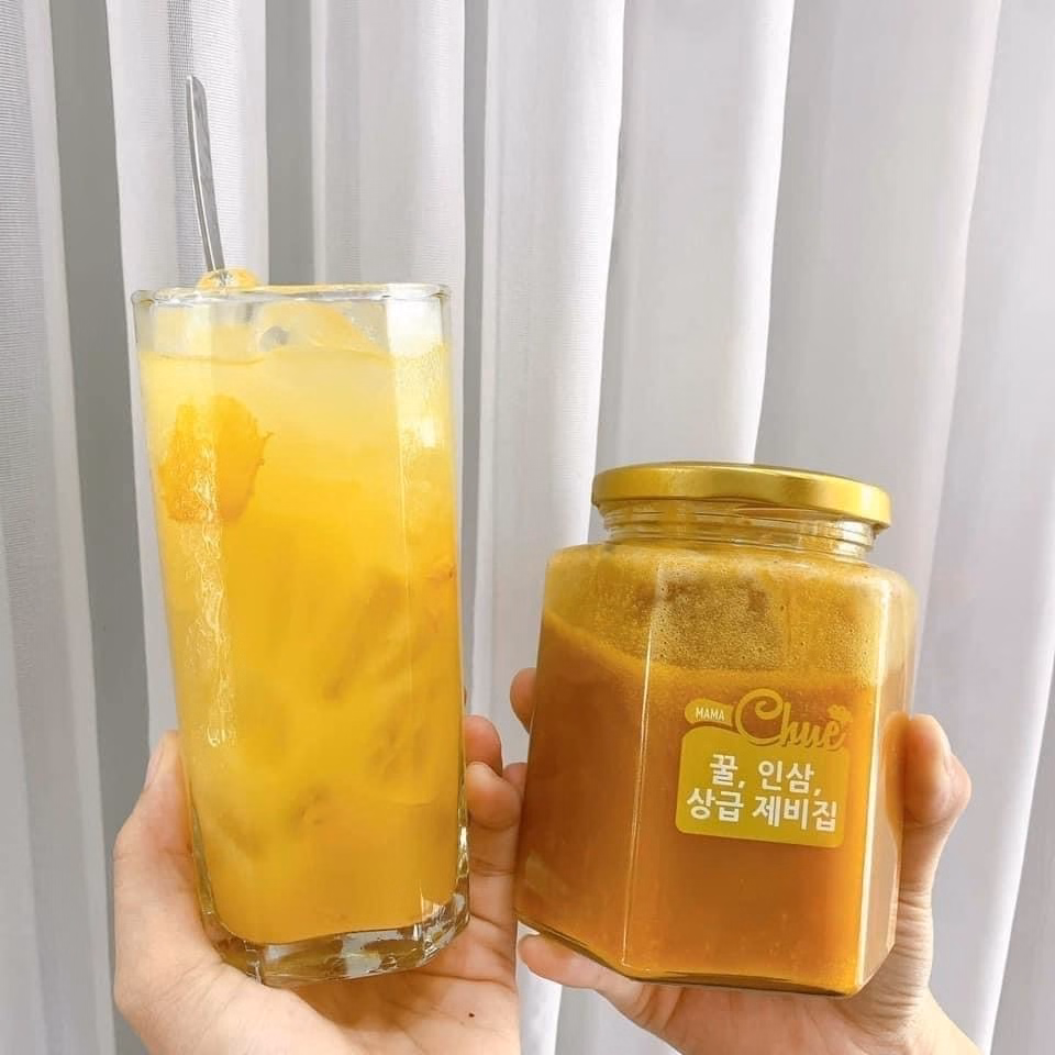 Hồng Sâm Nghệ Mật Ong Mamachue Chính Hãng Nghệ Sâm Mật Ong Hỗ Trợ Dạ Dày Đẹp Da Mua Hũ 500M Tặng Hũ 200Ml - Mamachue - Ảnh 4