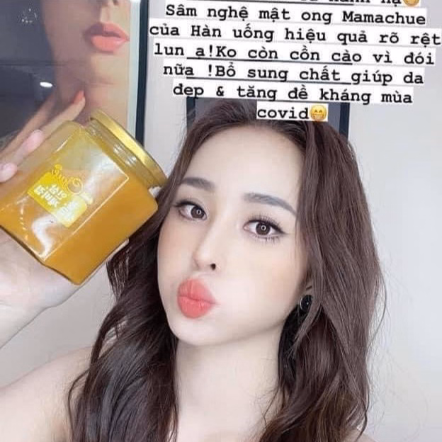 Hồng Sâm Nghệ Mật Ong Mamachue Chính Hãng Nghệ Sâm Mật Ong Hỗ Trợ Dạ Dày Đẹp Da Mua Hũ 500M Tặng Hũ 200Ml - Mamachue - Ảnh 10