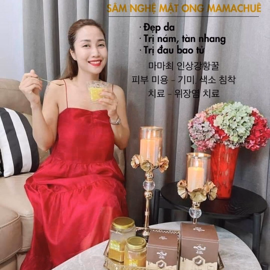 Hồng Sâm Nghệ Mật Ong Mamachue Chính Hãng Nghệ Sâm Mật Ong Hỗ Trợ Dạ Dày Đẹp Da Mua Hũ 500M Tặng Hũ 200Ml - Mamachue - Ảnh 16
