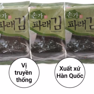 Lốc 3 Gói Rong Biển Ăn Liền Godbawee Green Sonka 5G - Gdn