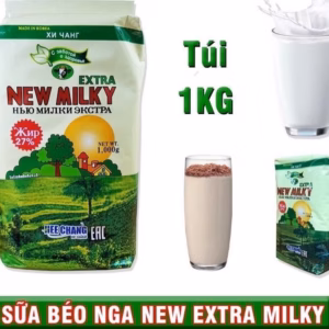 Sữa Béo Nga New Extra Milky -1Kg - Túi - Nga