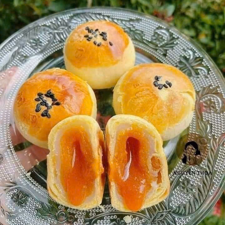 Hộp 6 Cái Bánh Trứng Muối Tan Chảy Kem Phô Mai - Minh Ngọc - Ảnh 4