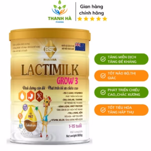 Sữa Bột Phát Triển Não Bộ, Chiều Cao, Tăng Miễn Dịch, Tốt Tiêu Hóa 1 Đến 15 Tuổi - Bsc