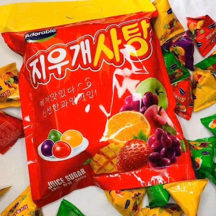 Kẹo Dẻo Trái Cây Adorable 360G/Gói - Minh Ngọc