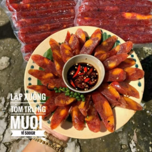 Lạp Xưởng Tôm Trứng Muối 500G Siêu Sạch Siêu Ngon - Winnie House