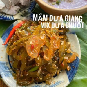 Mắm Dưa Gang Mix Dưa Chuột Trộn Sẳn 500G - Winnie House