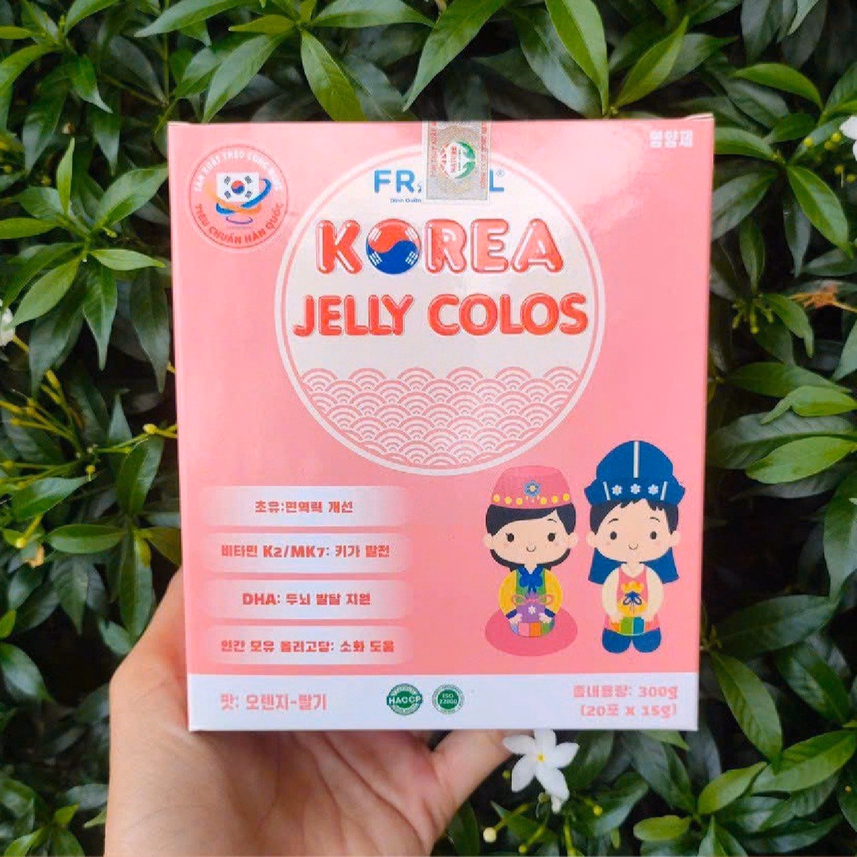 Thạch Korea Jelly Colos Hộp 20 Gói - Franci.