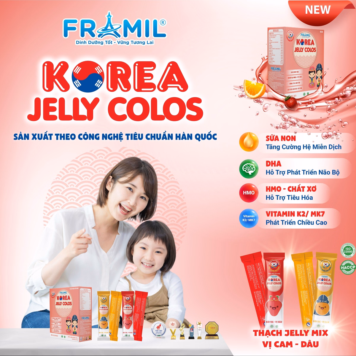 Thạch Korea Jelly Colos Hộp 20 Gói - Franci. - Ảnh 4