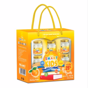 Lốc Cinest 25% Kid Smart Hương Cam - Franci