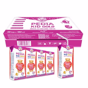 (Thùng) Sữa Bột Pha Sẵn Framil Pedia Kid Gold 180Ml - Franci (12 Lốc/Thùng)
