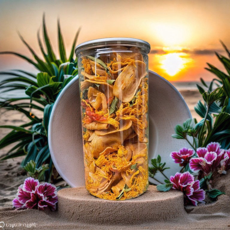 Tai Heo Sốt Mắm Bơ Lắc Khô Gà - Lắc Là Nghiền 350G - Winnie House