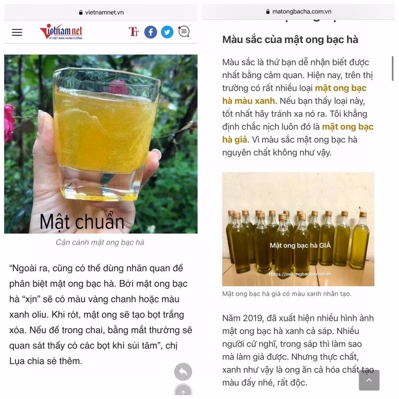 Mật Ong Bạc Hà Hà Giang Nguyên Chất, Chai 500Ml - 1000Ml - Ảnh 8