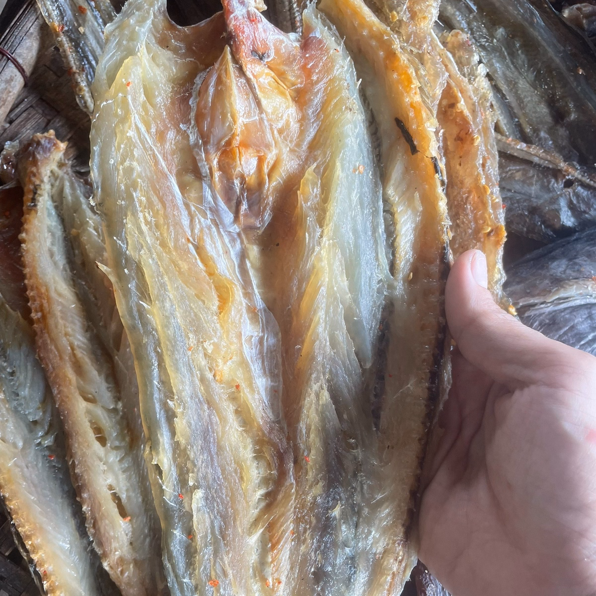 Khô Cá Mối Xẻ Ướp Mặn Vừa Ăn 500G - Vựa Khô Bến Tre - Ảnh 2