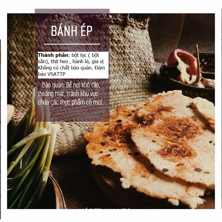 Túi 10 Cái Bánh Ép Khô Thuận An - Đặc Sản Huế Ctb374 - Bechip - Ảnh 12