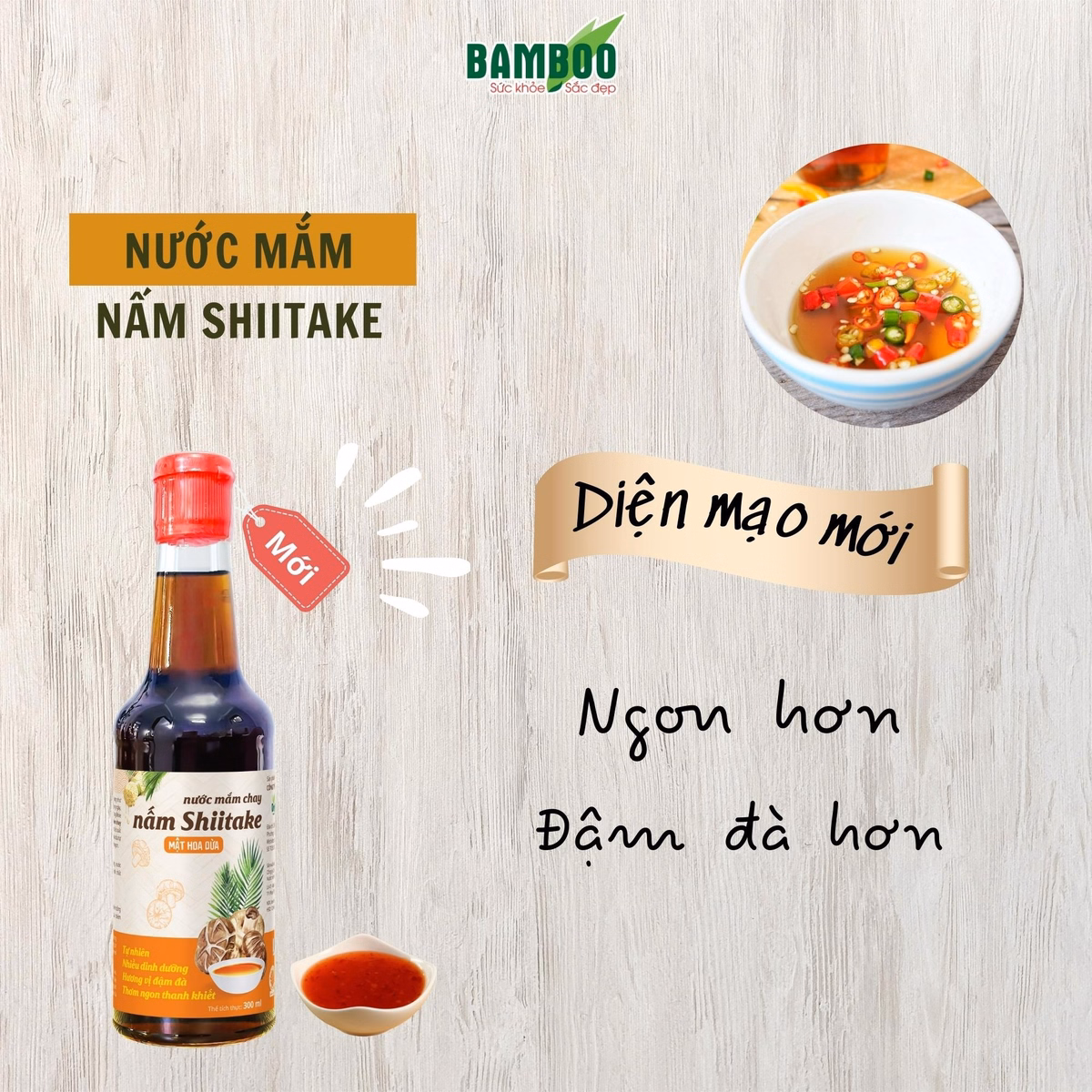 Nước Mắm Chay Nấm Shiitake Mật Hoa Dừa 300Ml - Detoko - Ảnh 4