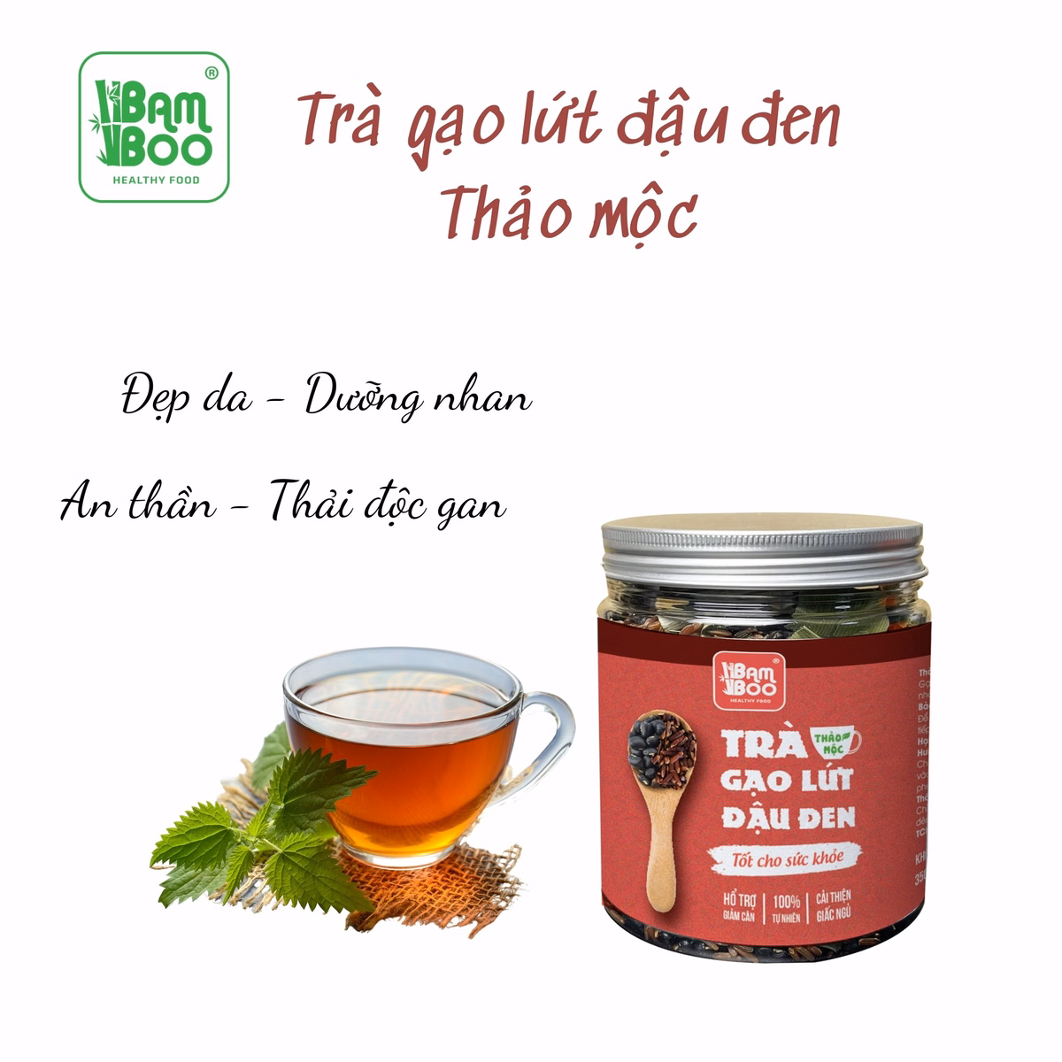 Trà Gạo Lứt Đậu Đen Vị Thảo Mộc - Detoko - Ảnh 10