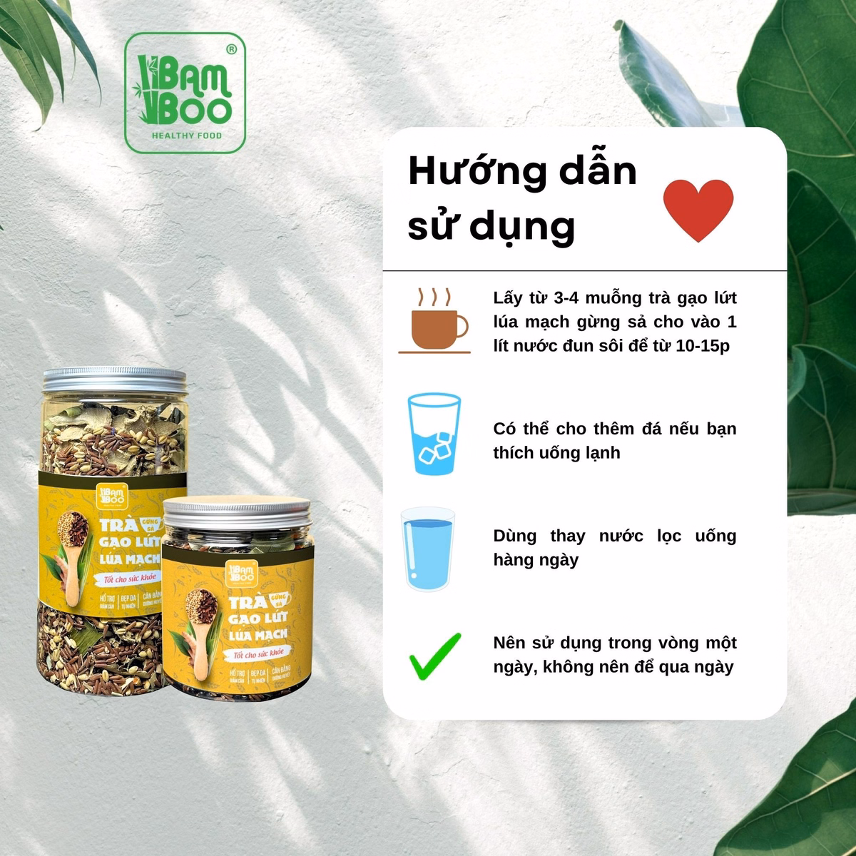 Trà Gạo Lứt Lúa Mạch Gừng Sả Detoko Phiên Bản Mới - Detoko - Ảnh 8
