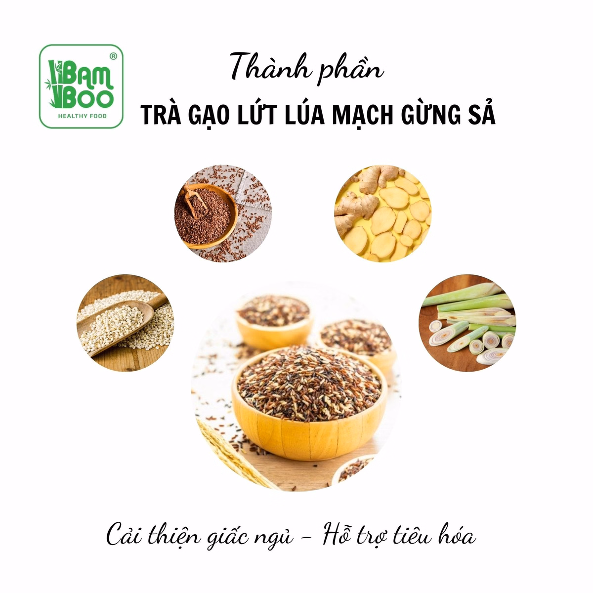 Trà Gạo Lứt Lúa Mạch Gừng Sả Detoko Phiên Bản Mới - Detoko - Ảnh 6