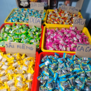 Kẹo Dừa Bến Tre Tự Chọn Vị 1Kg - Vựa Khô Bến Tre