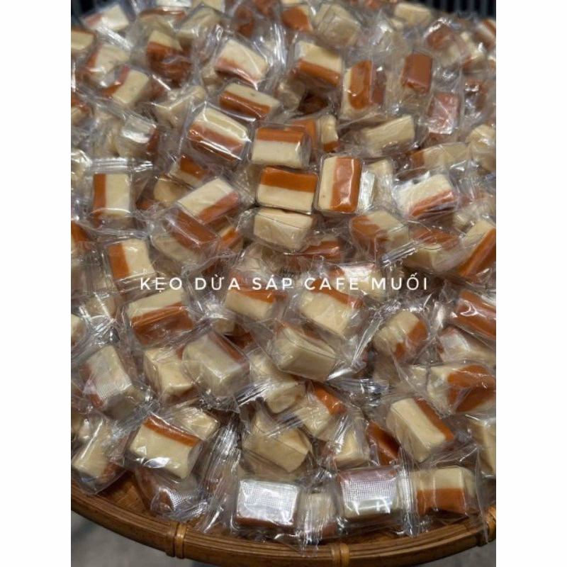 Kẹo Dừa Sáp Cà Phê Muối Hot Trend, Vừa Thơm Vừa Béo 500G - Winnie House - Ảnh 6