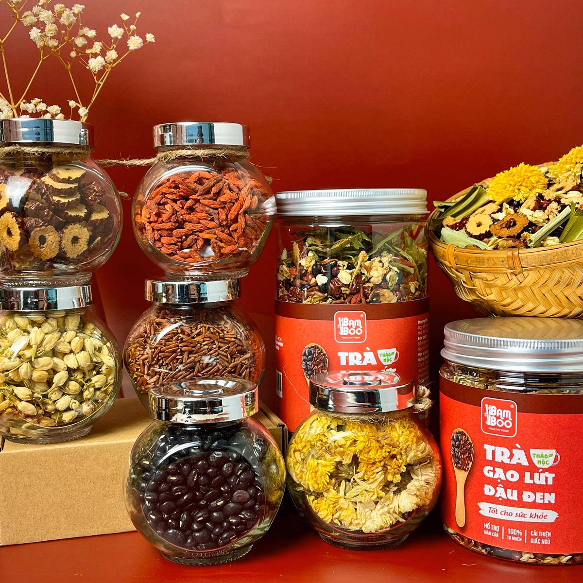 Trà Gạo Lứt Đậu Đen Vị Thảo Mộc - Detoko - Ảnh 6