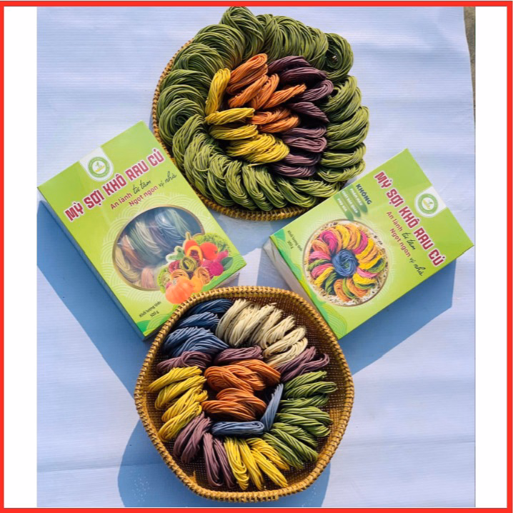 Mì Sợi Khô Rau Củ Trần Lan Hộp 500G Ctb434 - Bechip - Ảnh 3