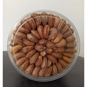 Hộp 500G Hạt Điều Cồ Rang Muối Nguyên Lụa Xếp Hoa Bình Phước Loại Ngon - Minh Ngọc