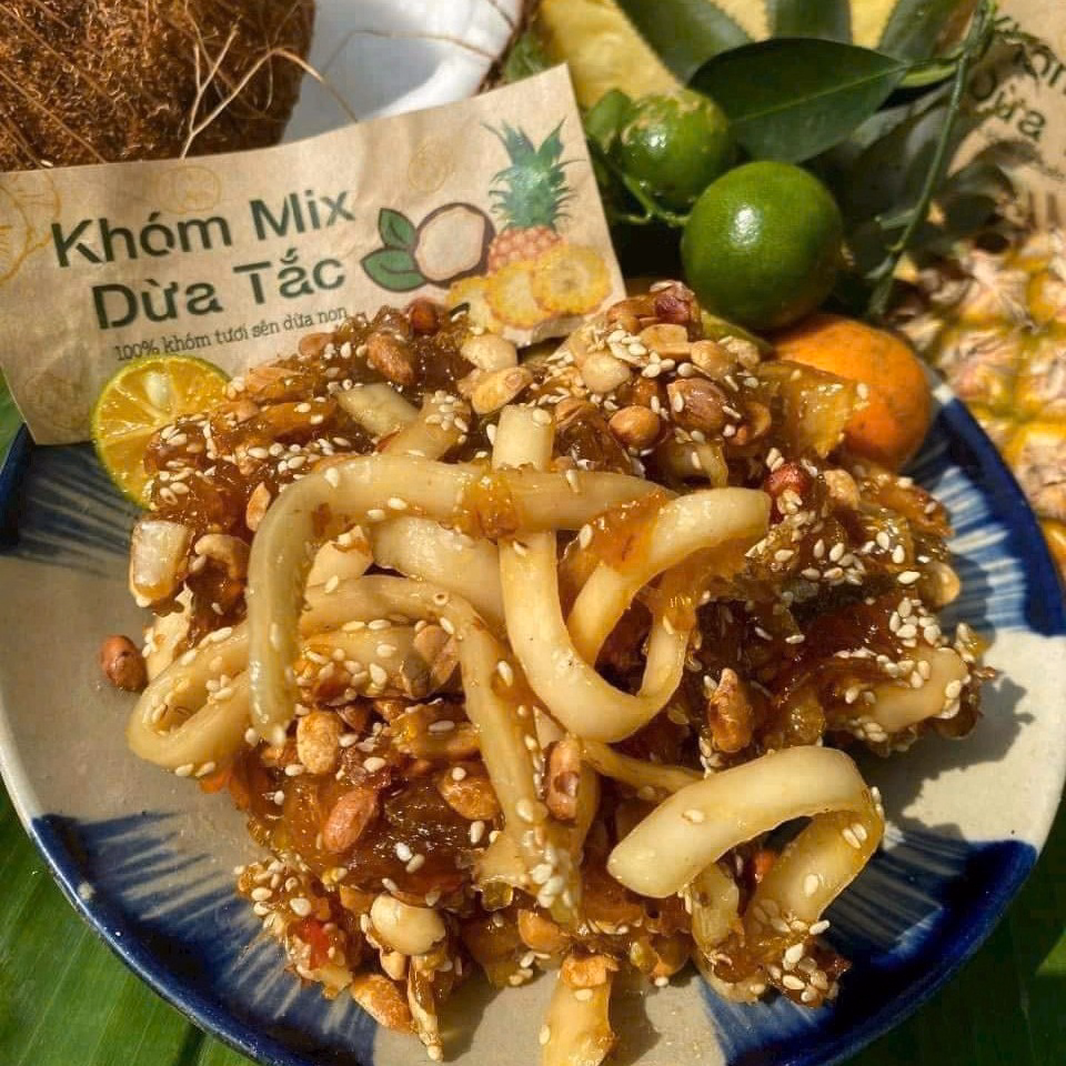 Khóm Mix Dừa Tắc, Đặc Sản Quê Nhà Gởi Khách Gần Xa 500G - Winnie House - Ảnh 2