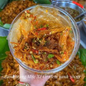 Bánh Tráng Mực Xé Ớt Xiêm Xanh Cay Cay Mặn Mặn Siêu Nghiện - Winnie House