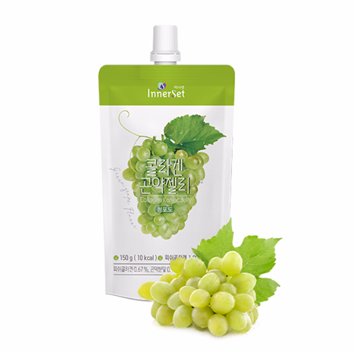 Thạch Uống Chiết Xuất Từ Trái Cây Innerset Konjac Jelly 150Ml - Ảnh 3